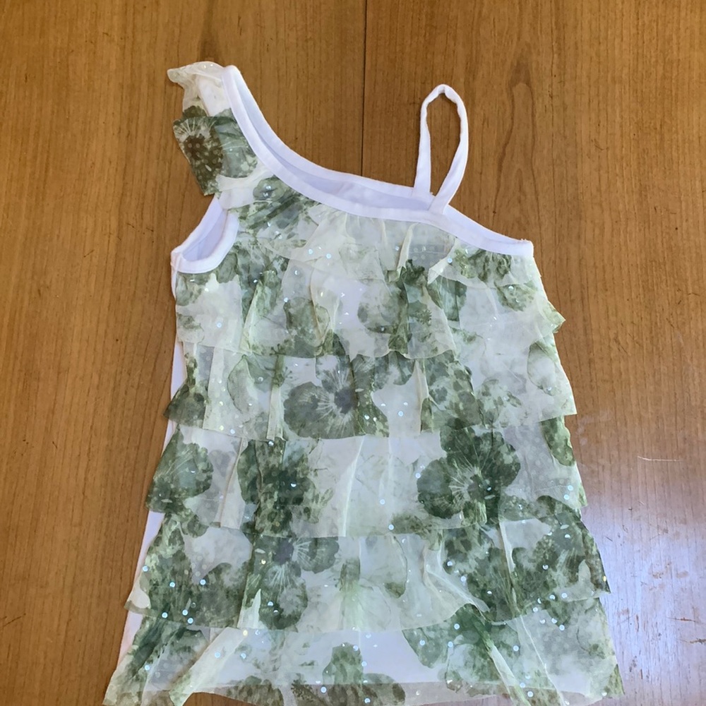 Asymmetrical top- JUSTICE - size 8